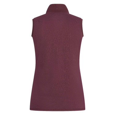 Ärmelloses Polo HV Polo Classic Schwarzbucht Bordeaux