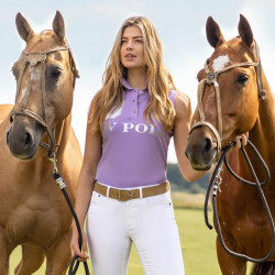 Ärmelloses Polo-Shirt Favouritas HV Polo Violett Lila
