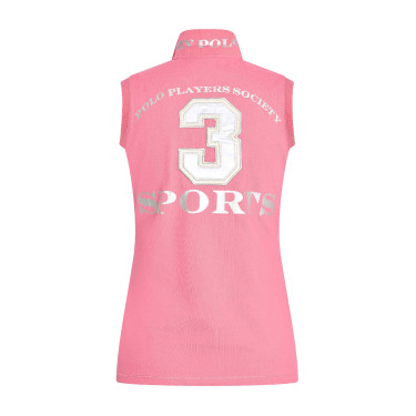 Ärmelloses Polo-Shirt Favouritas HV Polo Kräftiges Rosa