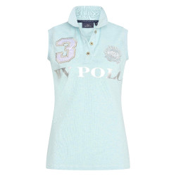 Ärmelloses Polo-Shirt Favouritas HV Polo Tiffany gemischt Blau Ärmelloses Polo-Shirt Favouritas HV Polo Tiffany gemischt Blau