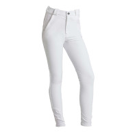 Pantalon Kingsland Classic KLkaden à Basannes Junior garçon Blanc