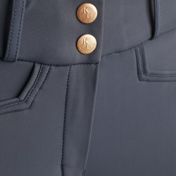 Kingsland KLKailey Damenreithose mit Kniebesatz Marine Marineblau Kingsland KLKailey Damenreithose mit Kniebesatz Marine Marineblau