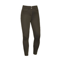 Kingsland KLKornelia Damenreithose mit Besatz Schwarze grüne Tinte