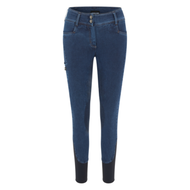 Kingsland KLkayce Kniebesatz-Reithose in Jeansoptik für Damen Kingsland KLkayce Kniebesatz-Reithose in Jeansoptik für Damen