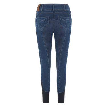 Kingsland KLkayce Kniebesatz-Reithose in Jeansoptik für Damen Kingsland KLkayce Kniebesatz-Reithose in Jeansoptik für Damen