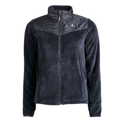 Kingsland Classic Fleecejacke Koralle Junior