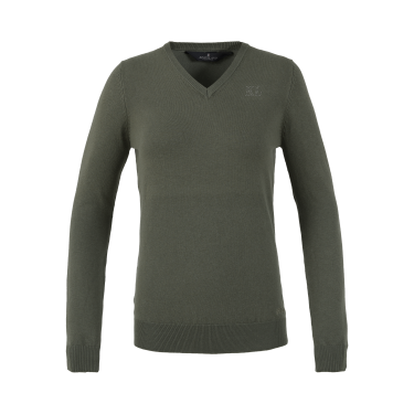 Gesstrickter Pullover Kingsland mit V-Ausschnitt für Damen