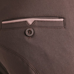 Pantalon Kingsland KLkenton d'équitation à basanes Marine