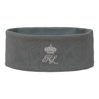 Stirnband Kingsland Limited aus Fleece Grün Gunmetal