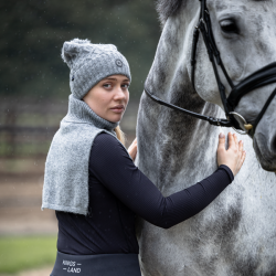 Strickmütze Kingsland KLGenevieve Dunkelgrau