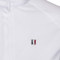 Kingsland Classic Turniershirt kurzarm Damen Weiß Weiß