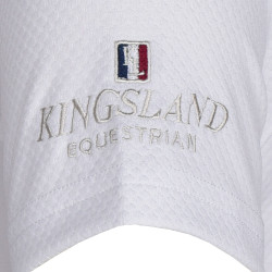 Turnierbluse Kingsland Classic Kurzarm Junior Mädchen Turnierbluse Kingsland Classic Kurzarm Junior Mädchen