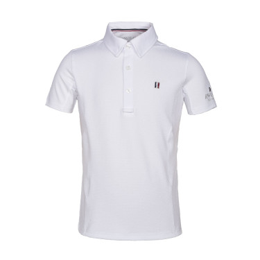 Wettkampfshirt Kingsland Classic Kurzarm Junior Jungen