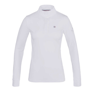 Wettkampfshirt Kingsland Classic langarm mit Stehkragen Damen