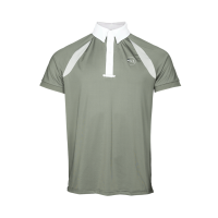 Wettkampfshirt Kingsland Herren kurzarm Grünes Rädchen