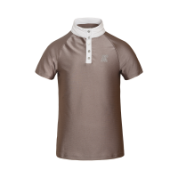 Chemise de Concours Kingsland Junior manches raglan Violet caille
