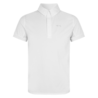 Chemise de concours Kingsland KLhayes piqué homme Blanc