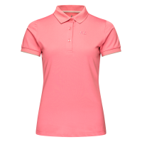 Polo Kingsland en Maille Piquée Junior Rose château rose