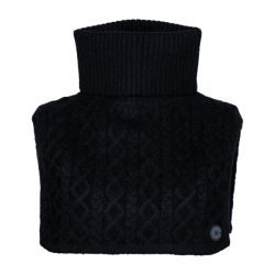Strickkragen Kingsland KLGraciella Zopfmuster Schwarz Strickkragen Kingsland KLGraciella Zopfmuster Schwarz