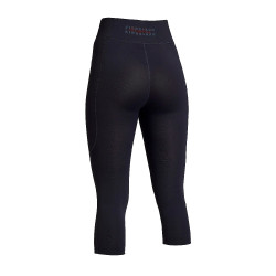 Damen-Kurztrainingsleggings Kingsland Marine Marineblau