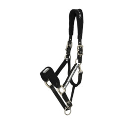 Kingsland Classic Halfter mit Fleece Schwarz