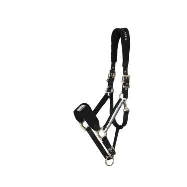 Kingsland Classic Halfter mit Fleece Schwarz