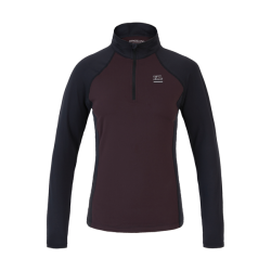 3/4-Trainingsshirt Kingsland KLerin mit Reißverschluss für Damen