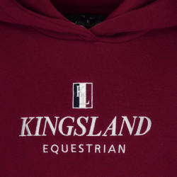 Sweat Kingsland Classic Junior Bourgogne neu KL Bordeaux