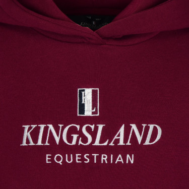Sweat Kingsland Classic Junior Bourgogne neu KL Bordeaux