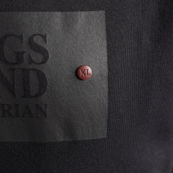 Kapuzenpullover Kingsland Samuel Junior Marine Marineblau