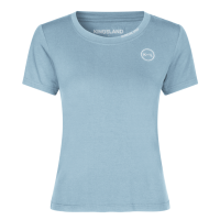 Damen-T-Shirt Kingsland KLhalle Ausgewaschenes blaues Denim