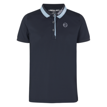 T-Shirt Kingsland KLharli Piqué Junior Marine Marineblau