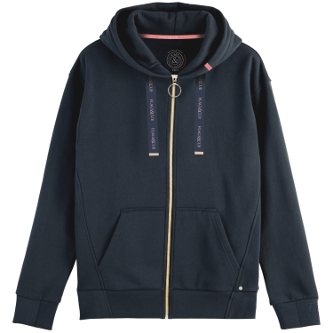 Damen-Kapuzenpullover Flags & Cup Lomita Marine Marineblau