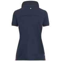 Damen-Piqué-Poloshirt Flags & Cup Rosalia Marine Marineblau Damen-Piqué-Poloshirt Flags & Cup Rosalia Marine Marineblau