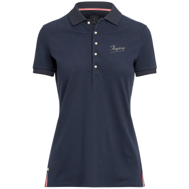 Damen-Piqué-Poloshirt Flags & Cup Rosalia