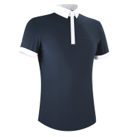 Turnierpolo Flags & Cup Jungen Wako Kurzarm Marine Marineblau Turnierpolo Flags & Cup Jungen Wako Kurzarm Marine Marineblau