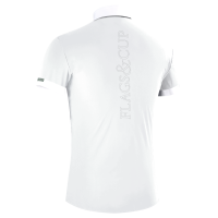 Polo de concours Flags & Cup garçon Wako manches courtes Marine