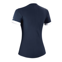 Wettkampfpolo Flags & Cup Isla Kurzarm Marine Marineblau