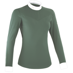 Wettkampf-Poloshirt Flags & Cup Isla langärmelig Grün Grün Wettkampf-Poloshirt Flags & Cup Isla langärmelig Grün Grün