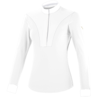 Polo de concours Flags & Cup Arizona manches longues Blanc