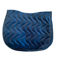 Tapis Flags & Cup Coral velours Bleu