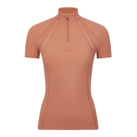 Unterhemd Mesh Kurzarm LeMieux Mia Aprikose Orange