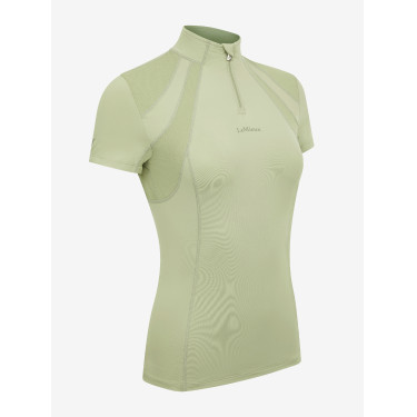 Unterhemd Mesh Kurzarm LeMieux Mia Fern Gr&uuml;n
