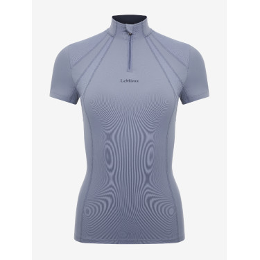 Unterhemd Mesh Kurzarm LeMieux Mia Blauer Jay