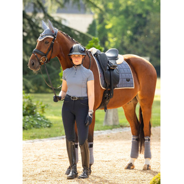 Unterhemd Mesh Kurzarm LeMieux Mia Blauer Jay