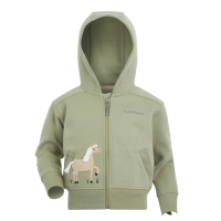 LeMieux Kapuzen-Sweatshirt Zip Through Mini Charlie Fern Grün LeMieux Kapuzen-Sweatshirt Zip Through Mini Charlie Fern Grün