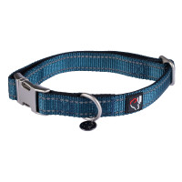 HKM Anam Cara Hundehalsband Nylon Petrol Blau