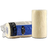 Kohäsive Bandage 10 cm Flex'on Horse Master Weiß