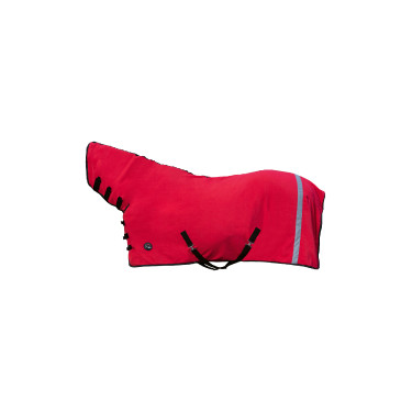 Abschwitzdecke HKM Reflection mit Halsteil Rot Abschwitzdecke HKM Reflection mit Halsteil Rot