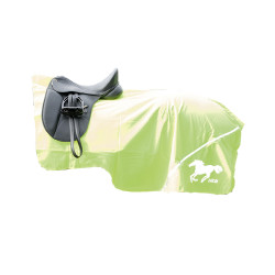 Fluoreszierende Sicherheits-Ausreitdecke HKM 135 bis 165 cm Fluoreszierende Sicherheits-Ausreitdecke HKM 135 bis 165 cm